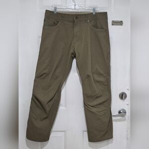 Kuhl Revolvr Rogue Pants Outdoor Hiking Khaki Men's 36X30